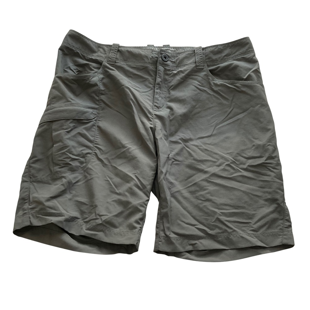 Mountain Hardwear‎ Women's Grey Long Length Outdoor Hiking Shorts - Size 4